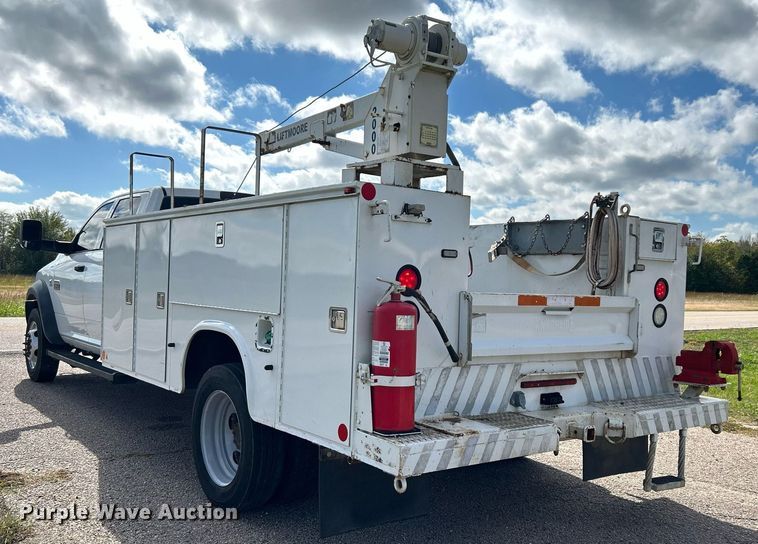 image for item DJ6428 2012 Dodge Ram 5500HD  utility / service truck
