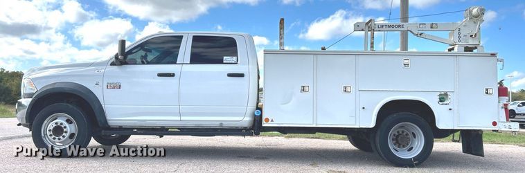 image for item DJ6428 2012 Dodge Ram 5500HD  utility / service truck