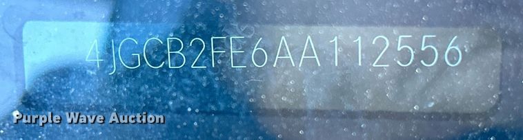 image for item DJ6433 2010 Mercedes Benz R350