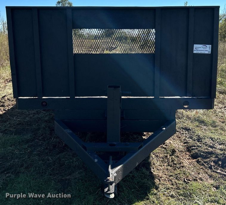 image for item DJ6437 Shop built  utility trailer