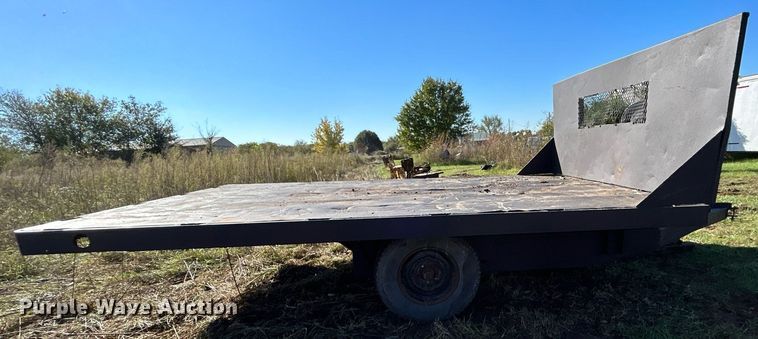 image for item DJ6437 Shop built  utility trailer