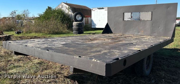 image for item DJ6437 Shop built  utility trailer