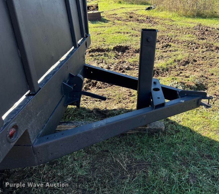 image for item DJ6437 Shop built  utility trailer