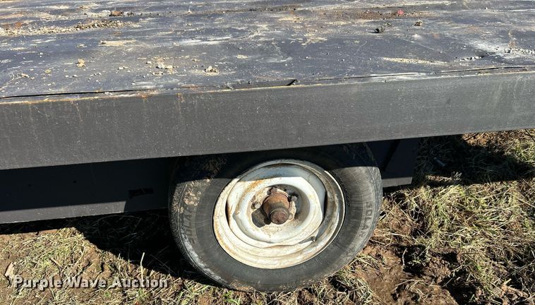 image for item DJ6437 Shop built  utility trailer