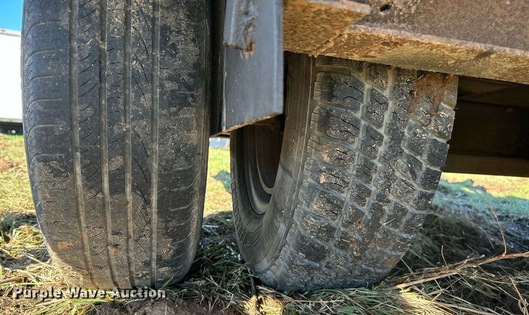 image for item DJ6437 Shop built  utility trailer