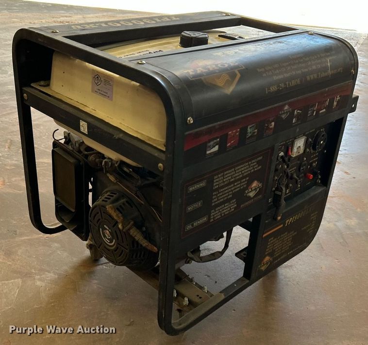 image for item DJ6455 Tahoe Power TPI9000LXU  generator