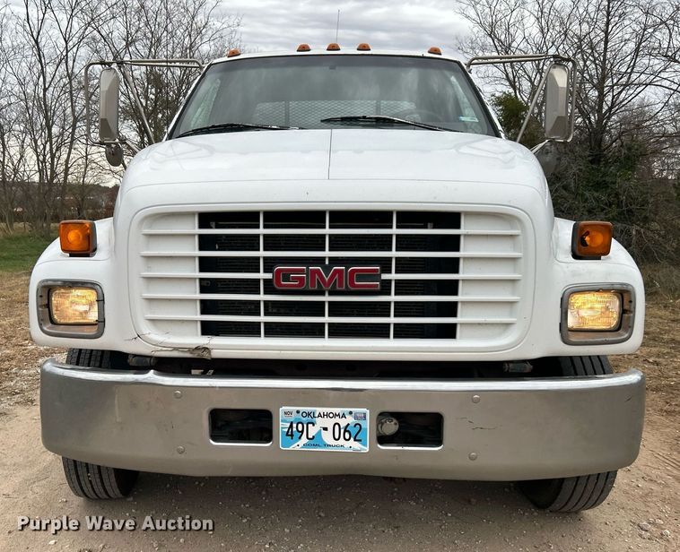 image for item DJ6468 1997 GMC C6500  dump flatbed truck