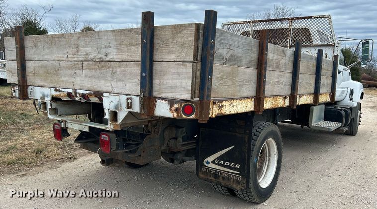 image for item DJ6468 1997 GMC C6500  dump flatbed truck