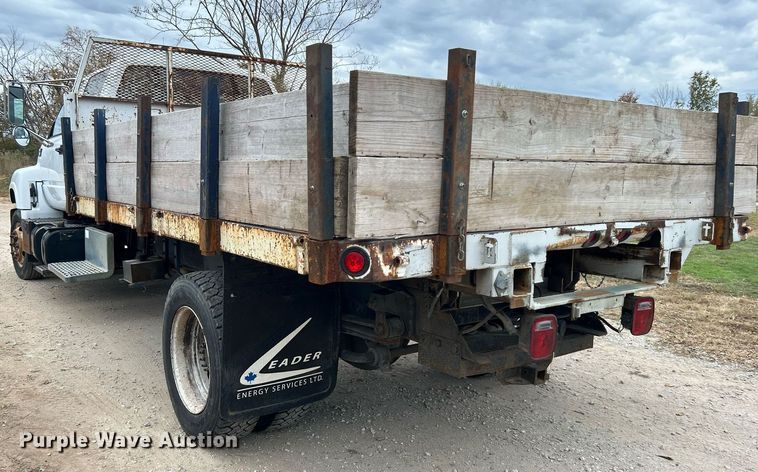 image for item DJ6468 1997 GMC C6500  dump flatbed truck