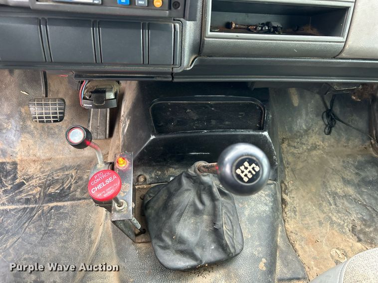 image for item DJ6468 1997 GMC C6500  dump flatbed truck