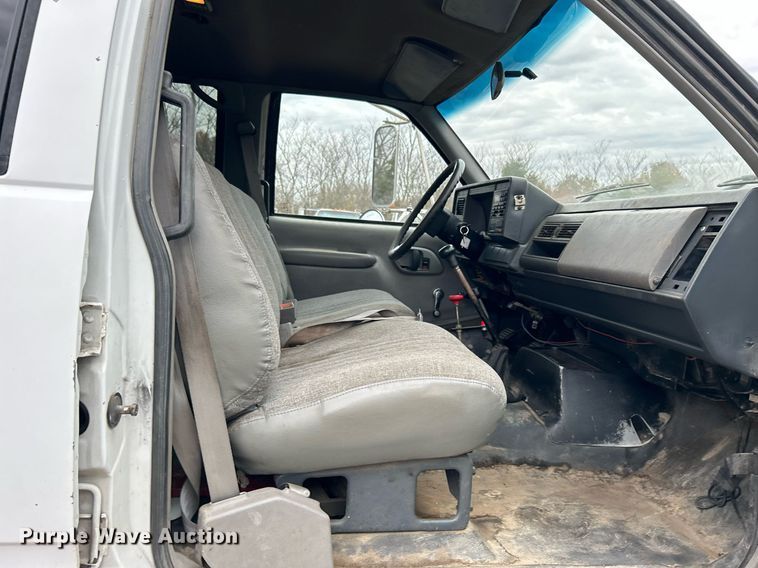 image for item DJ6468 1997 GMC C6500  dump flatbed truck