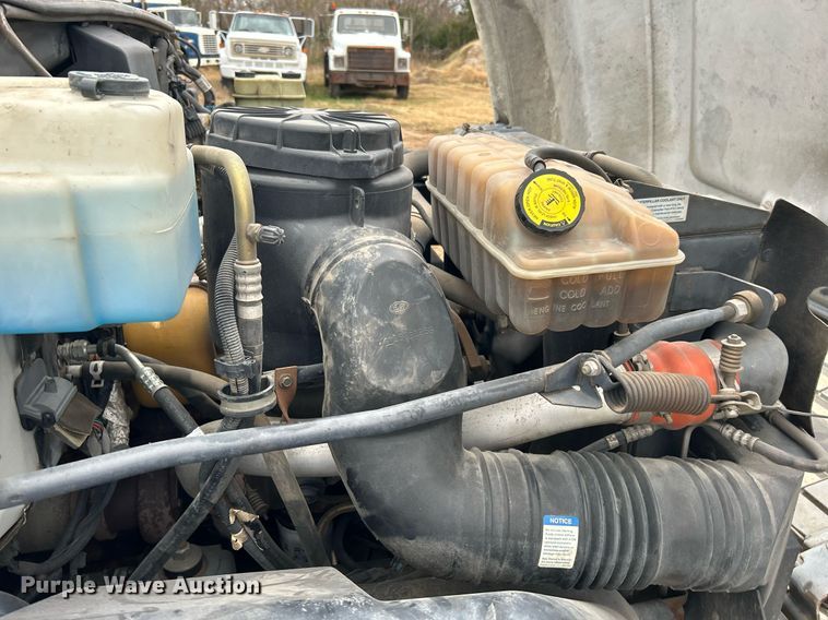 image for item DJ6468 1997 GMC C6500  dump flatbed truck