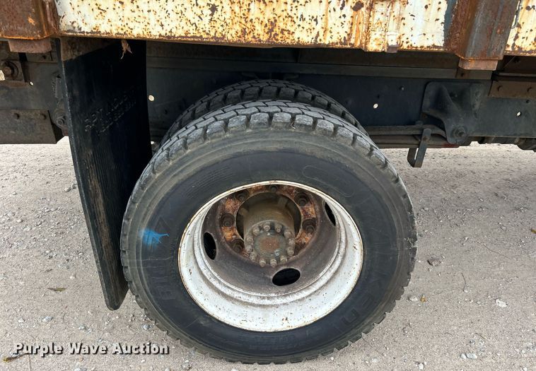 image for item DJ6468 1997 GMC C6500  dump flatbed truck