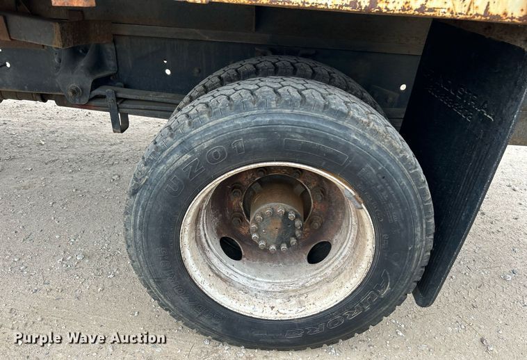 image for item DJ6468 1997 GMC C6500  dump flatbed truck