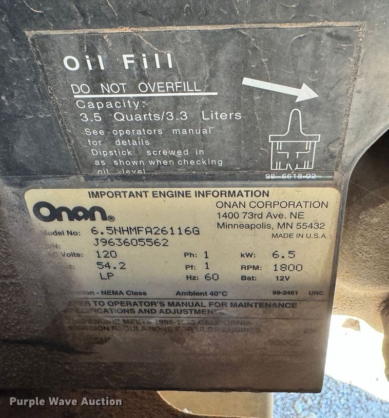 image for item DK2572 1997 Fleetwood Discovery  RV