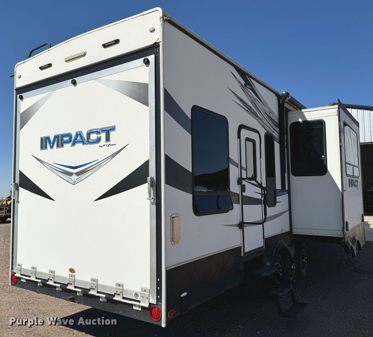 image for item DK2574 2015 Impact IP386  toy hauler camper