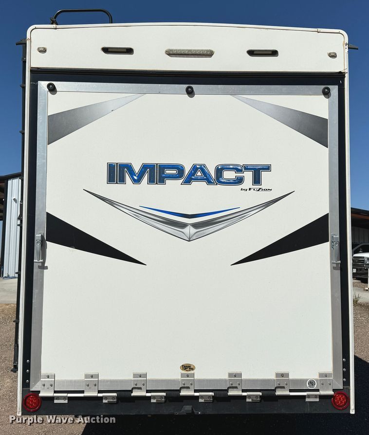 image for item DK2574 2015 Impact IP386  toy hauler camper