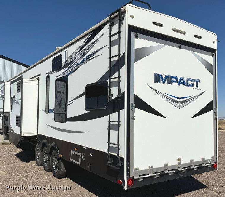image for item DK2574 2015 Impact IP386  toy hauler camper
