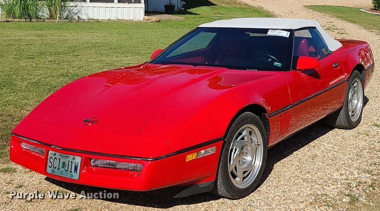 image for item DK4100 1990 Chevrolet Corvette  convertible