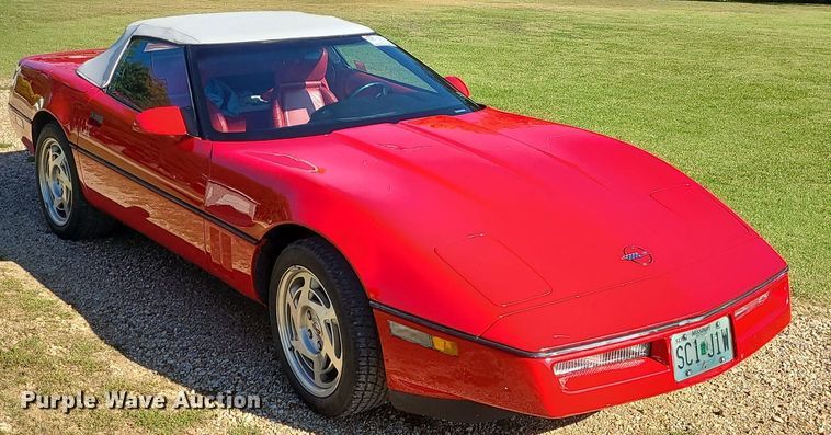 image for item DK4100 1990 Chevrolet Corvette  convertible