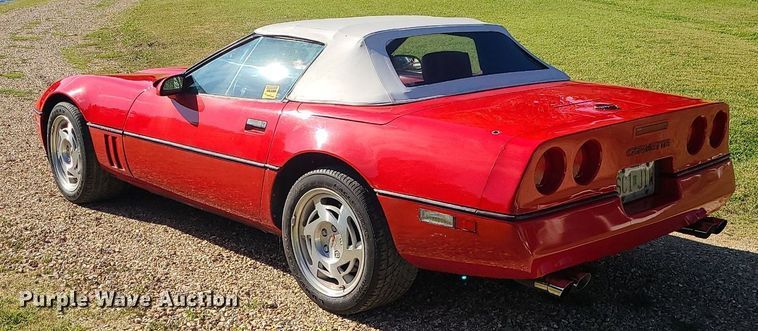 image for item DK4100 1990 Chevrolet Corvette  convertible