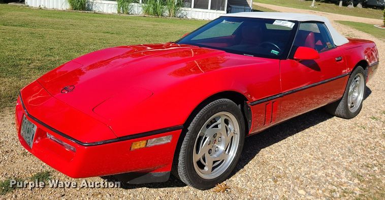 image for item DK4100 1990 Chevrolet Corvette  convertible