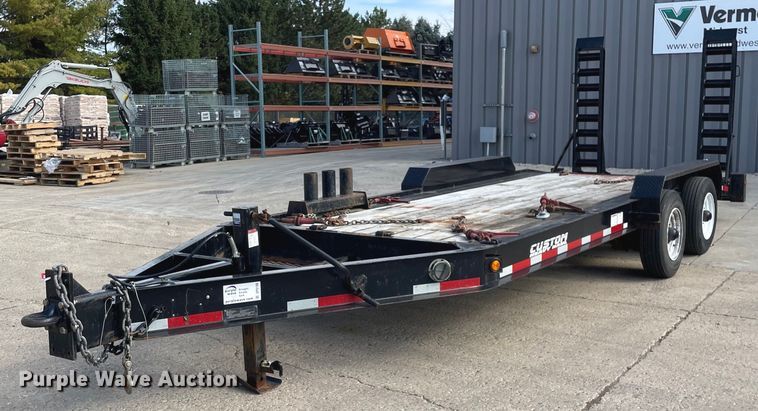 image for item DP0109 2020 Custom Heavy Haul 12T172XSBW  equipment trailer