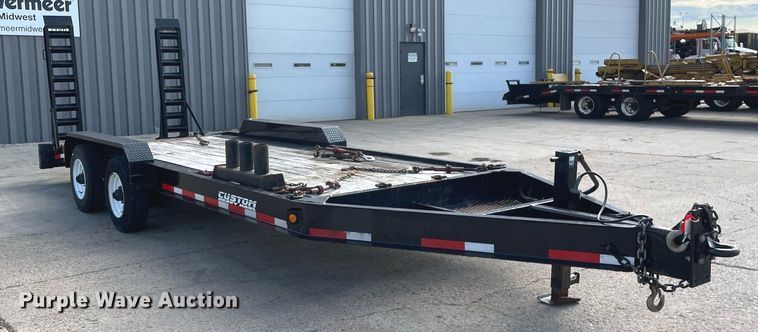 image for item DP0109 2020 Custom Heavy Haul 12T172XSBW  equipment trailer