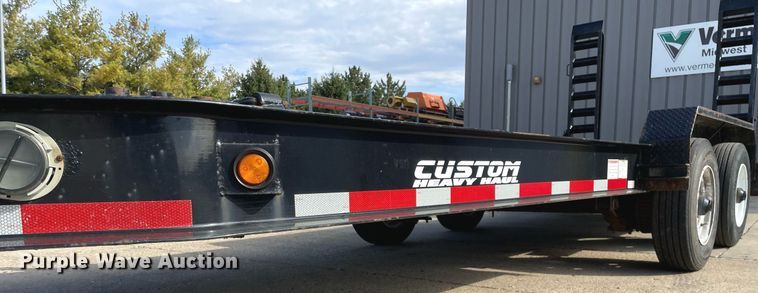 image for item DP0109 2020 Custom Heavy Haul 12T172XSBW  equipment trailer