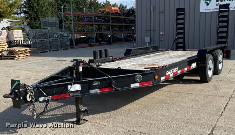image for item DP0110 2020 Custom Heavy Haul 12T172XSBW  equipment trailer