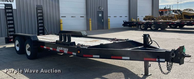 image for item DP0110 2020 Custom Heavy Haul 12T172XSBW  equipment trailer
