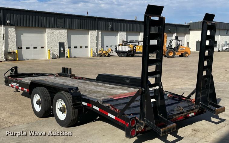 image for item DP0110 2020 Custom Heavy Haul 12T172XSBW  equipment trailer