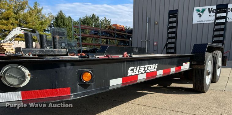 image for item DP0110 2020 Custom Heavy Haul 12T172XSBW  equipment trailer