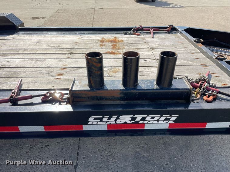 image for item DP0110 2020 Custom Heavy Haul 12T172XSBW  equipment trailer