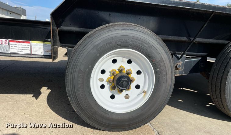 image for item DP0110 2020 Custom Heavy Haul 12T172XSBW  equipment trailer