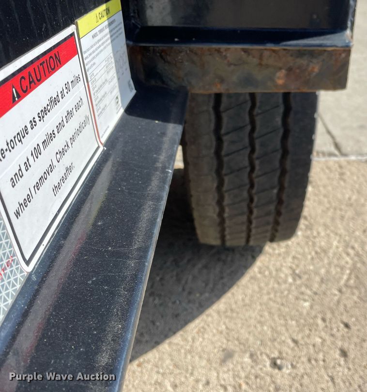 image for item DP0110 2020 Custom Heavy Haul 12T172XSBW  equipment trailer