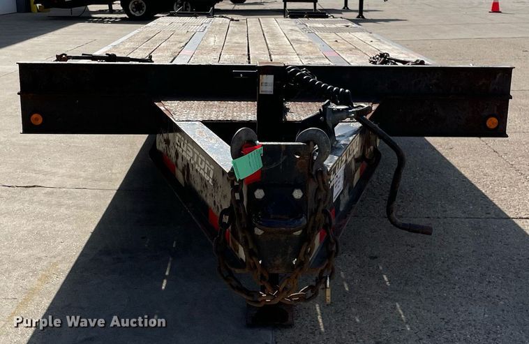 image for item DP0111 2016 Custom Heavy Haul 12T202ELPHD  equipment trailer