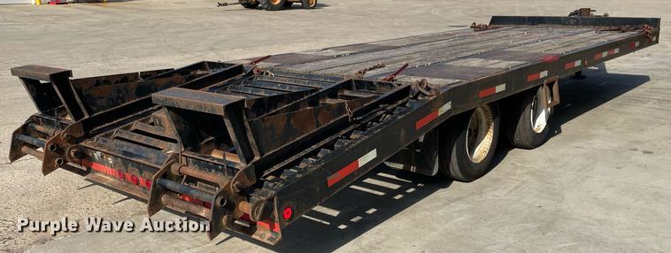 image for item DP0111 2016 Custom Heavy Haul 12T202ELPHD  equipment trailer