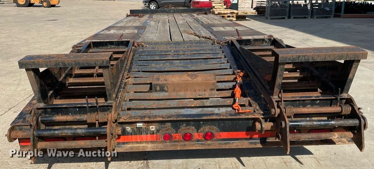 image for item DP0111 2016 Custom Heavy Haul 12T202ELPHD  equipment trailer