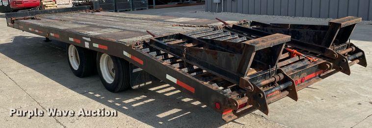 image for item DP0111 2016 Custom Heavy Haul 12T202ELPHD  equipment trailer