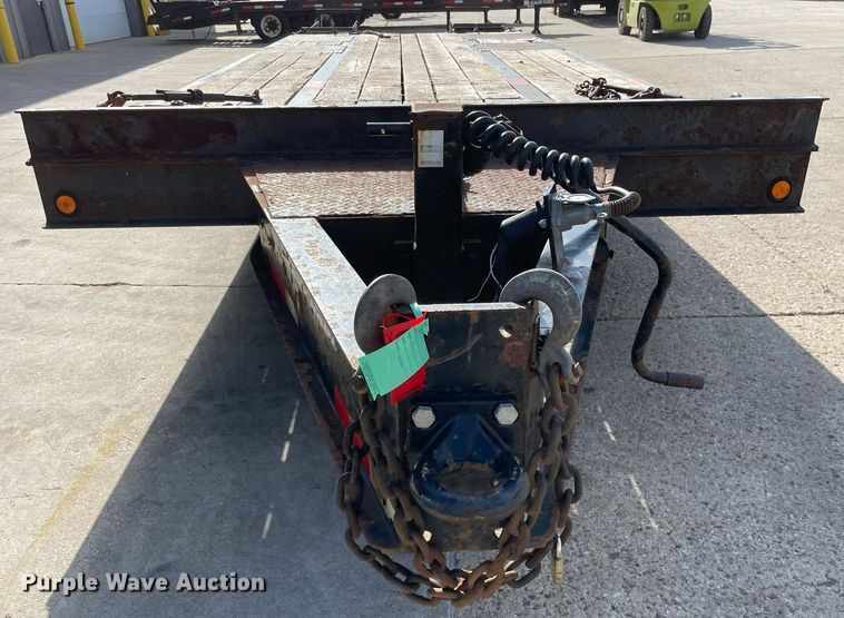 image for item DP0111 2016 Custom Heavy Haul 12T202ELPHD  equipment trailer