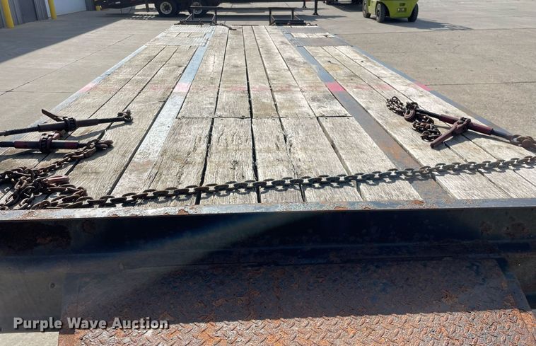 image for item DP0111 2016 Custom Heavy Haul 12T202ELPHD  equipment trailer