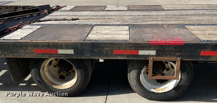 image for item DP0111 2016 Custom Heavy Haul 12T202ELPHD  equipment trailer