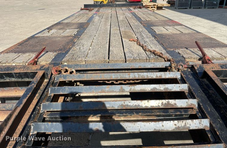 image for item DP0111 2016 Custom Heavy Haul 12T202ELPHD  equipment trailer