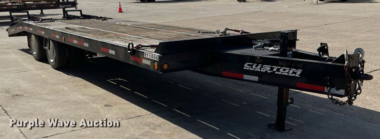 image for item DP0112 2017 Custom Heavy Haul 12T202ELPHD  equipment trailer