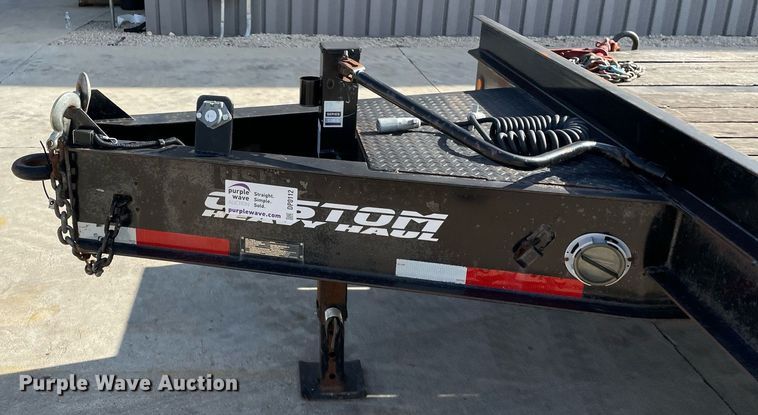 image for item DP0112 2017 Custom Heavy Haul 12T202ELPHD  equipment trailer