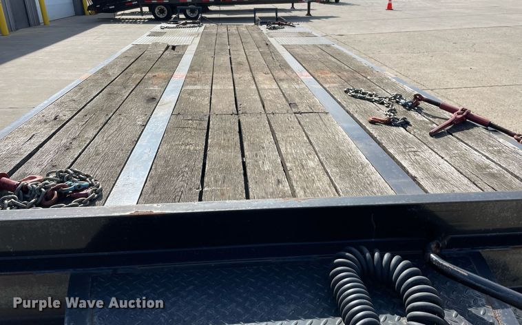 image for item DP0112 2017 Custom Heavy Haul 12T202ELPHD  equipment trailer