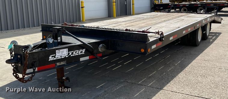 image for item DP0113 2017 Custom Heavy Haul 12T202ELPHD  equipment trailer