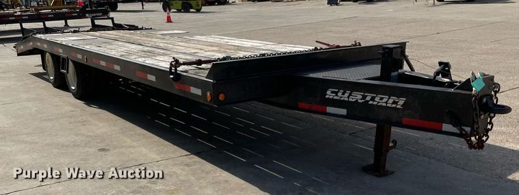 image for item DP0113 2017 Custom Heavy Haul 12T202ELPHD  equipment trailer