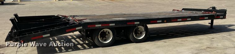 image for item DP0113 2017 Custom Heavy Haul 12T202ELPHD  equipment trailer